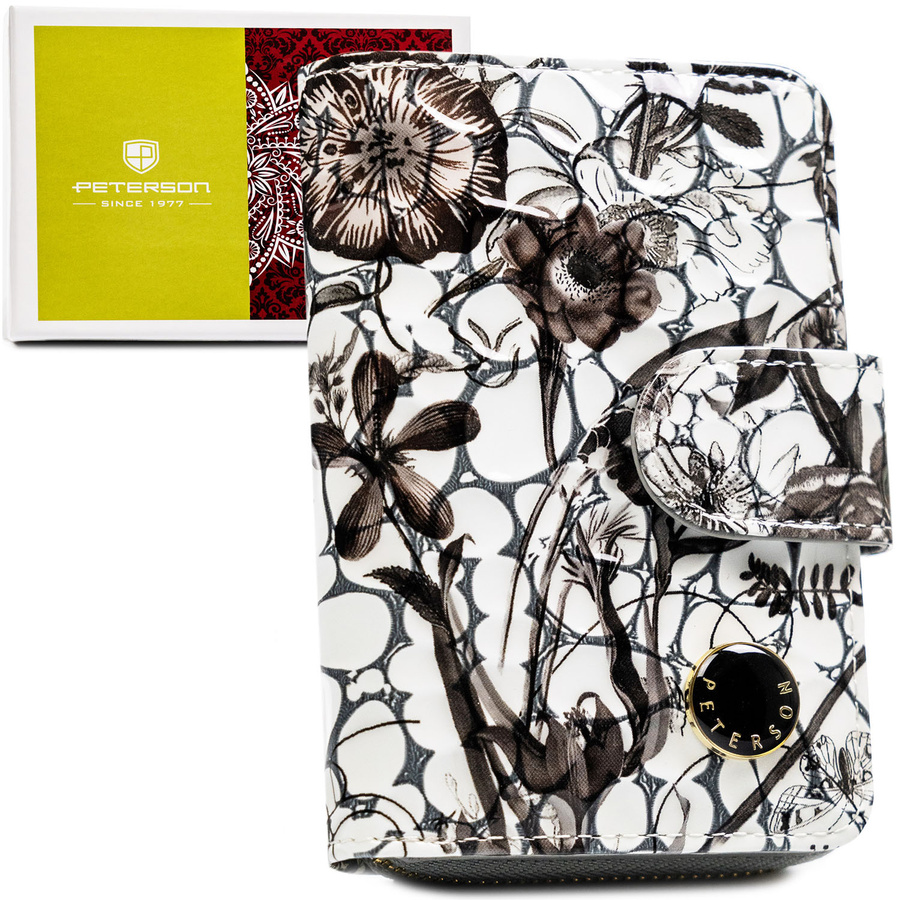 Leather wallet RFID PETERSON PTN PH31-LFL
