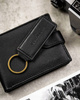 Leather wallet & key ring set ROVICKY R-SET-M-N003L-SBH