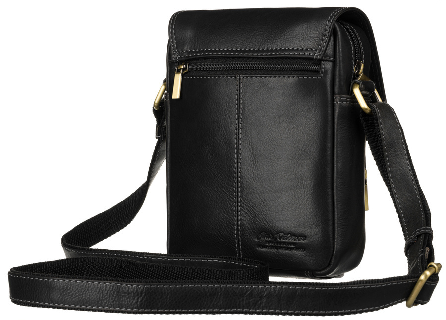 Torba skórzana PTN TB-012-COM BLACK