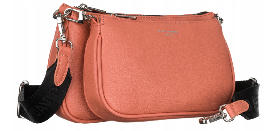 Leatherette crossbody bag DAVID JONES CM6490