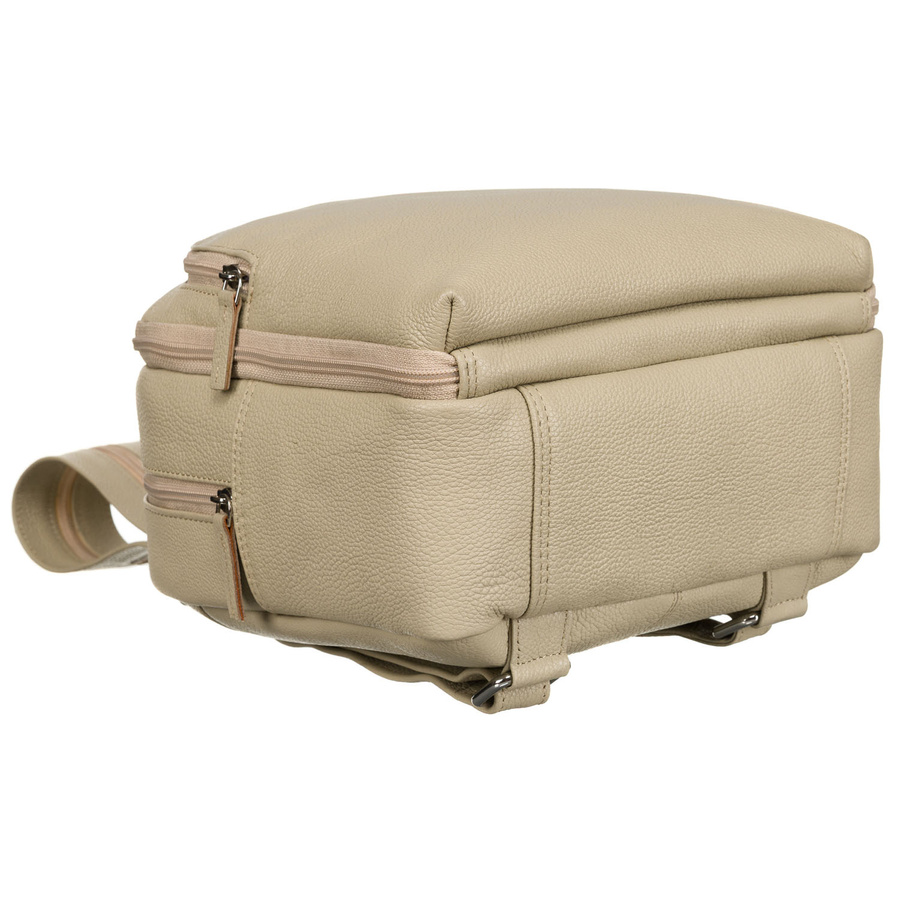 Leather bagpack ROVICKY RV-2629-FTS