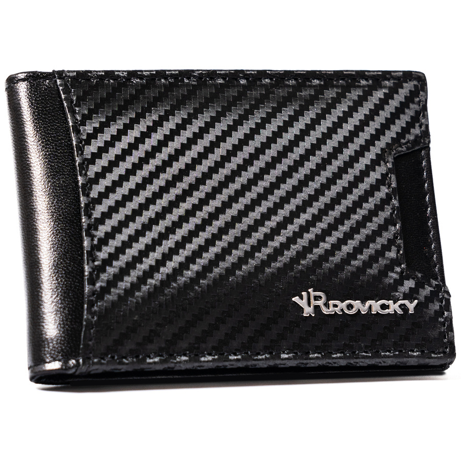 Leather wallet RFID ROVICKY R-RM-19-GCL-CF