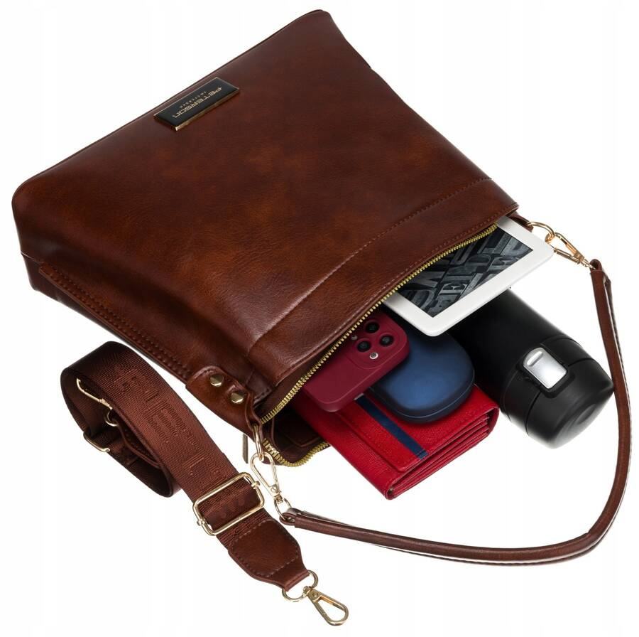 Leatherette bag PETERSON PTN H3655
