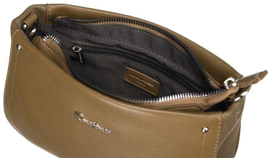 Leatherette shoulder bag DAVID JONES CM6557