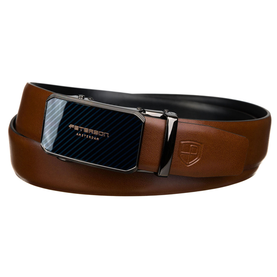 Leather belt PETERSON PTN A016