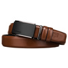 Leather belt PETERSON PTN PAS-CA3