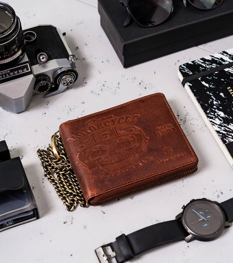 Leather men wallet PTN N992C-04-HWM-134