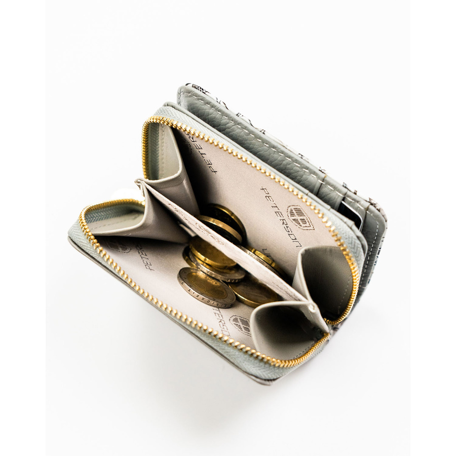 Leather wallet RFID PETERSON PTN PH33-LFL