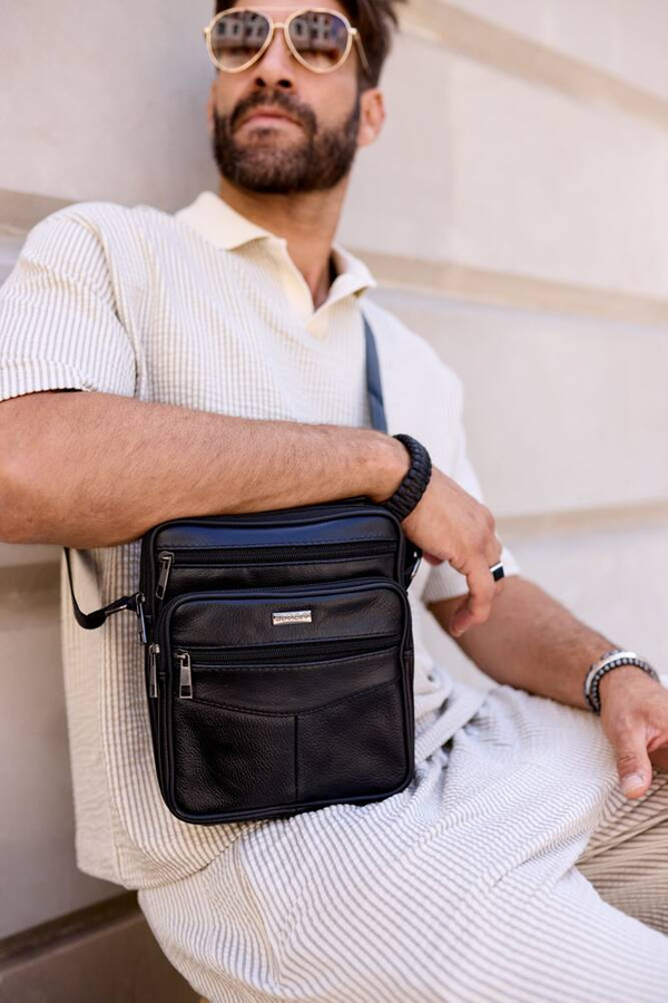 Leather bag ROVICKY R-13201-S