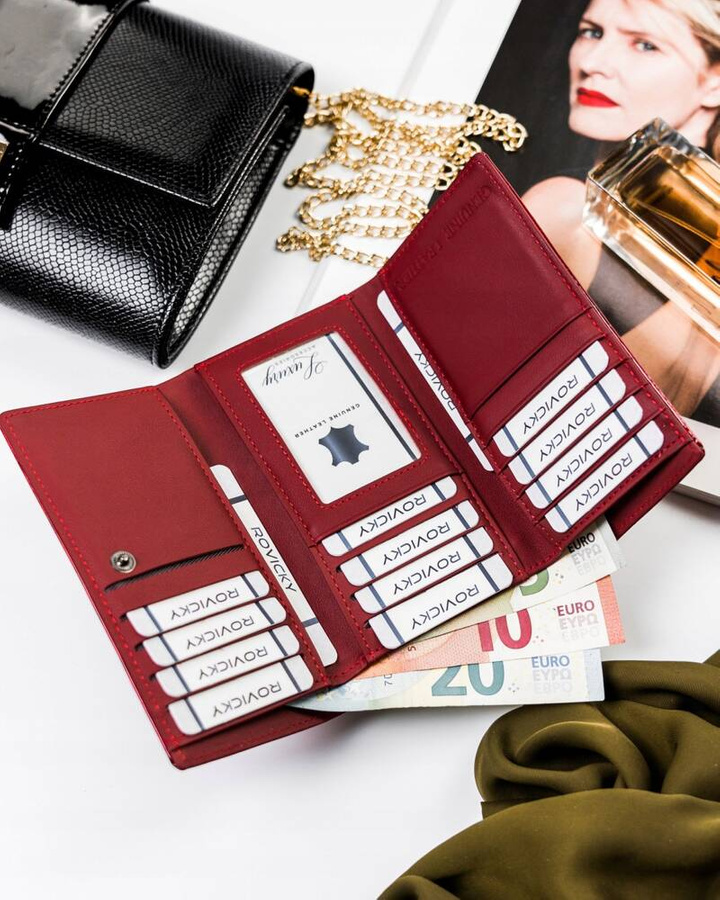Leather wallet 4U CAVALDI H29-1-DBF