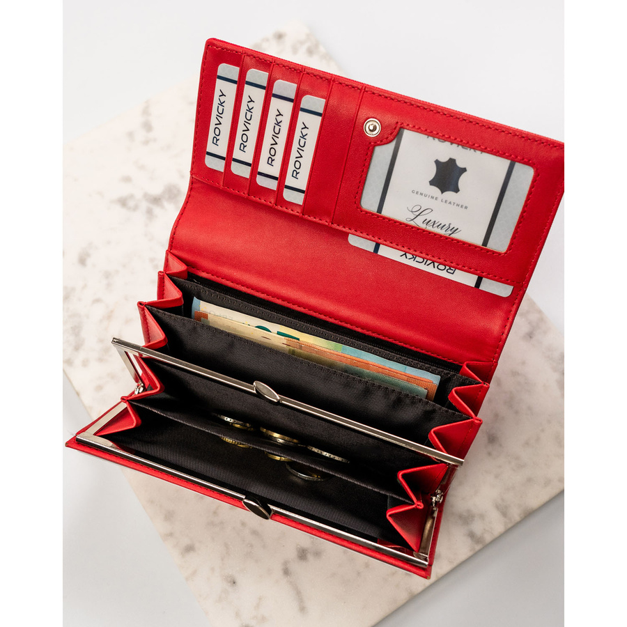 Leatherette wallet RFID 4U CAVALDI GD24-SFK