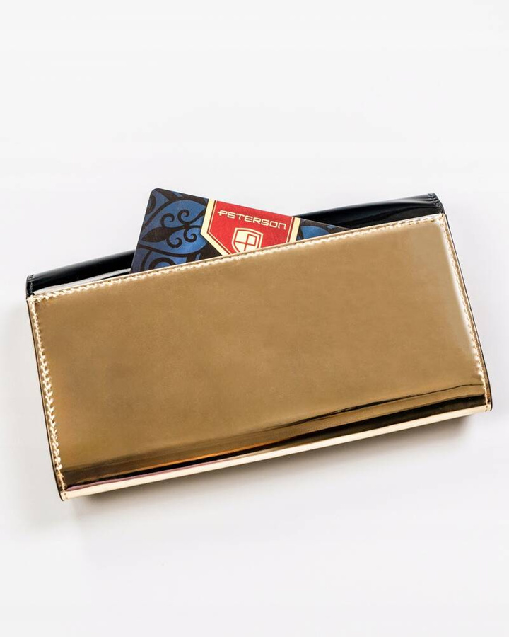 Leather wallet RFID PETERSON PTN 1N-411