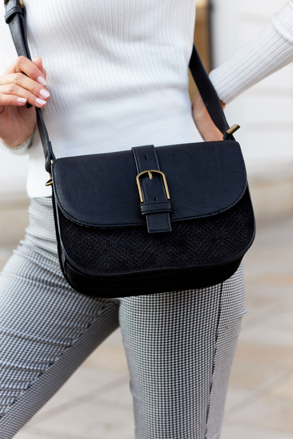 Miejska listonoszka damska ze skóry ekologicznej - LuluCastagnette