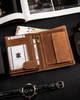 Leather wallet RFID ALWAYS WILD N4-CHM-LION