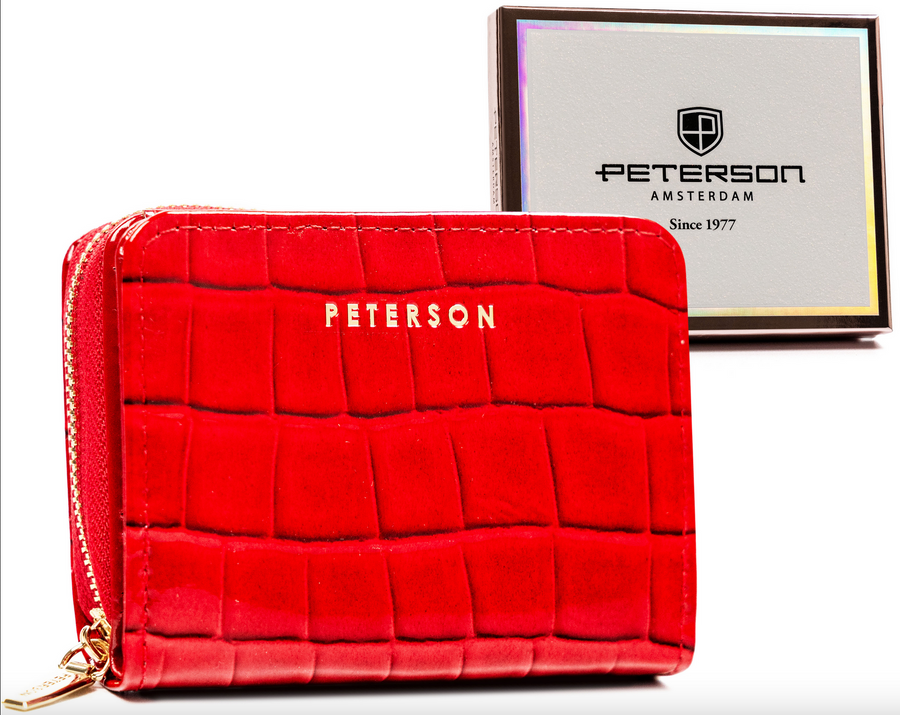  Leatherette wallet RFID PETERSON PTN 010-DS