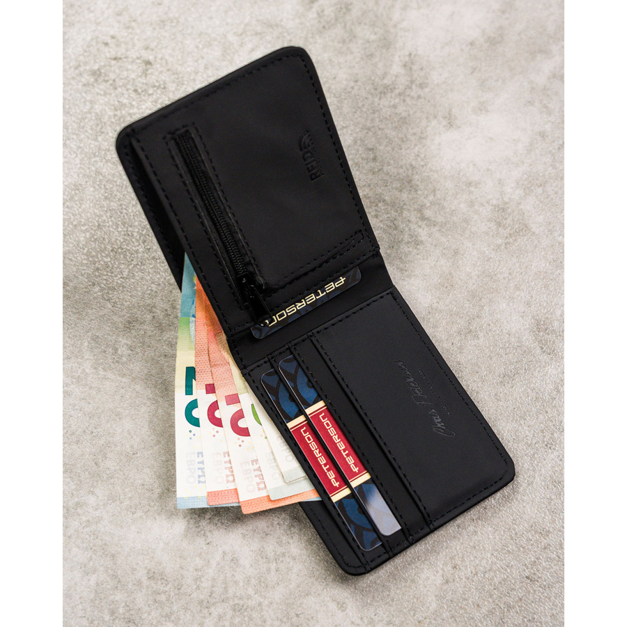Leatherette wallet RFID PETERSON PTN EH-04Z