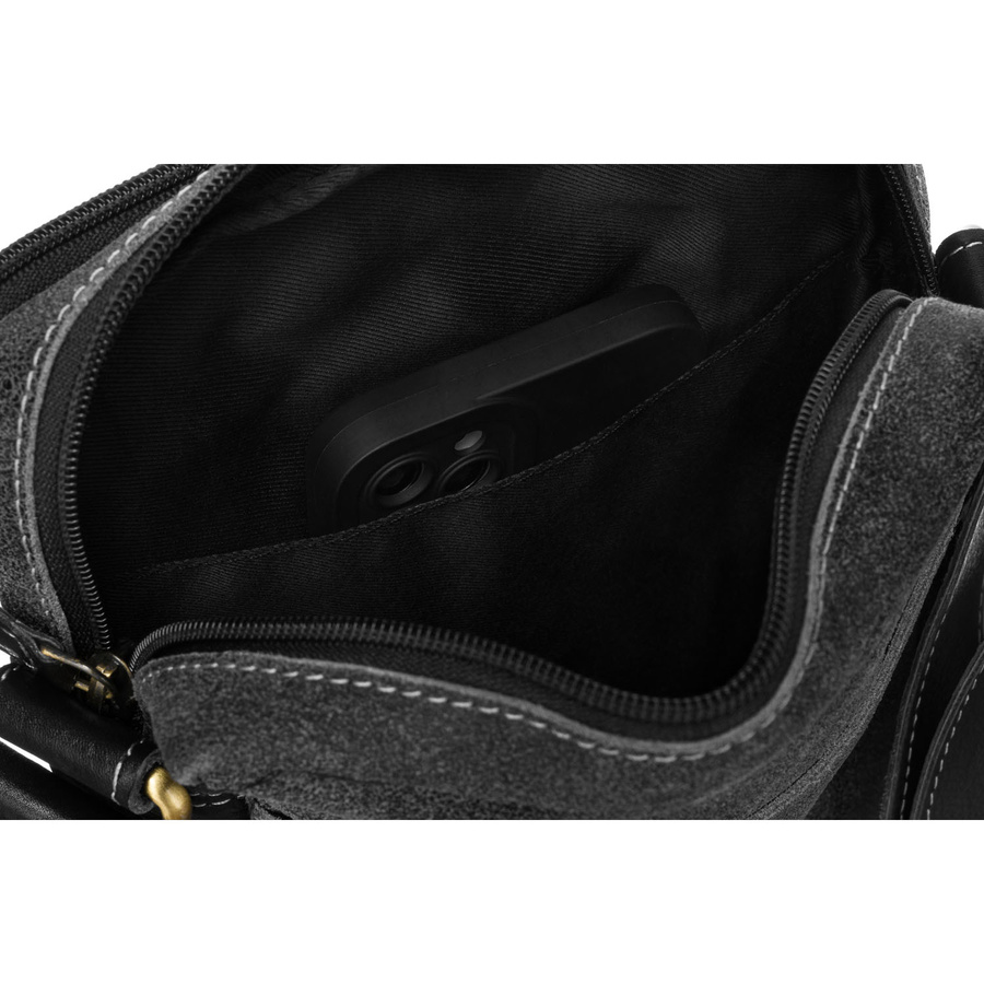 Leather bag PETERSON PTN 662-SCC