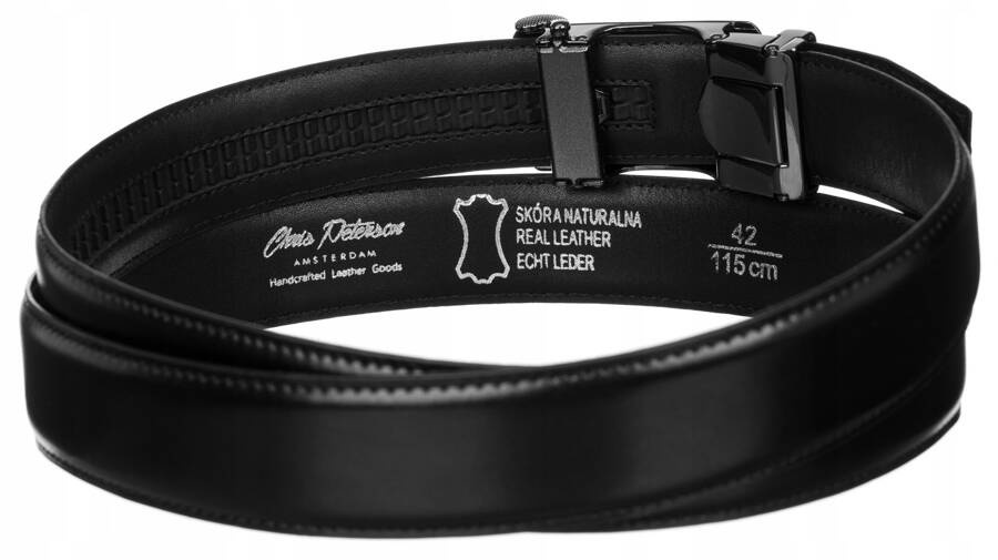 Leather belt PETERSON PTN AB35