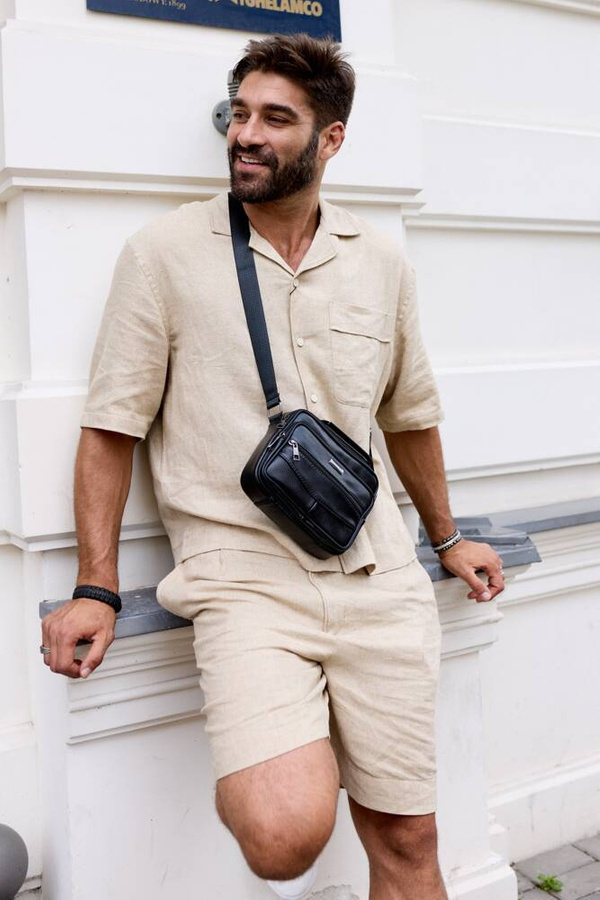 Leather bag ROVICKY R-13202-S