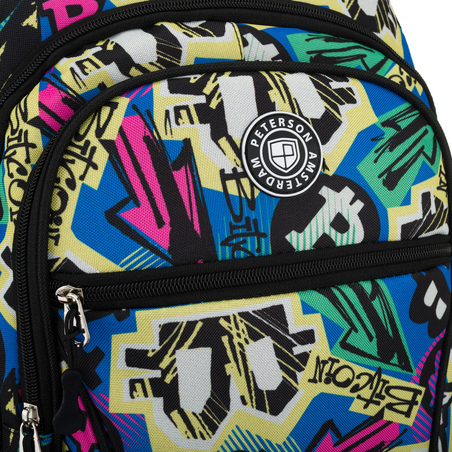 Polyester bagpack PETERSON PTN BIEDRONKA