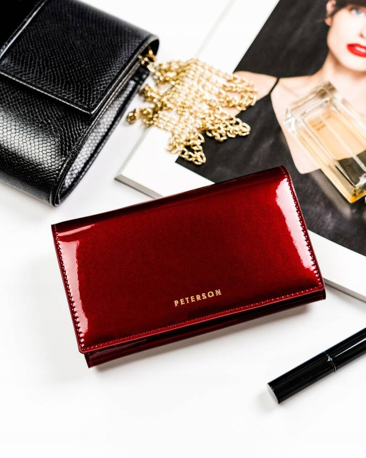 Leather women wallet PETERSON PTN PL-466