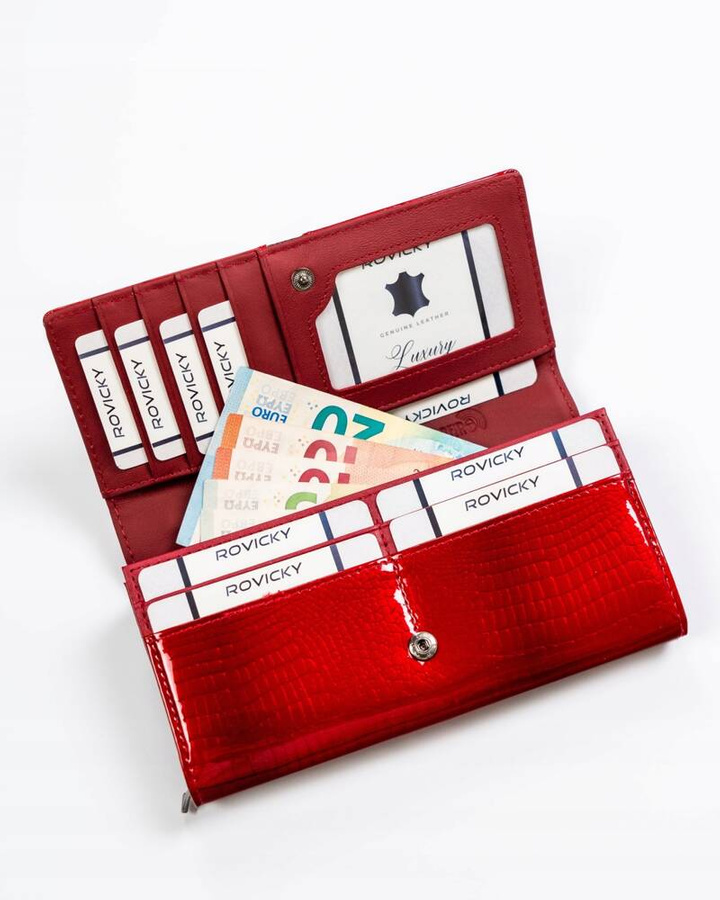 Leather wallet RFID 4U CAVALDI H20-3-DBF