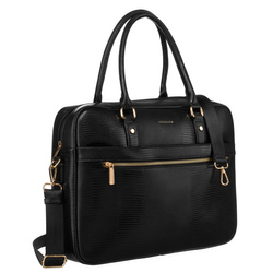 Leatherette laptop bag PETERSON PTN 1294