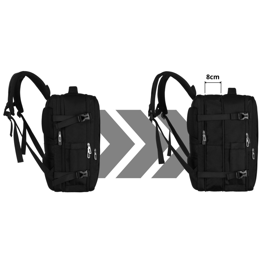 Nylon laptop bagpack PETERSON PTN 24403