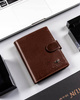 Leather wallet RFID PETERSON PTN 22307L-VT