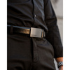 Leather belt PETERSON PTN A005