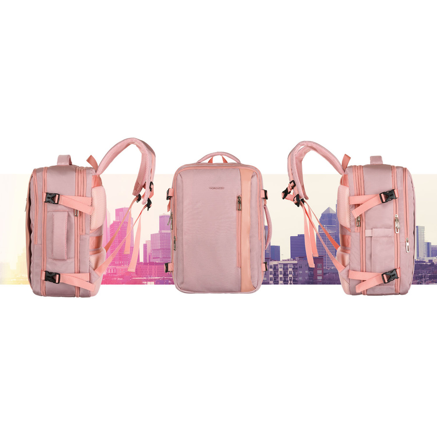 Nylon laptop bagpack PETERSON PTN 24403