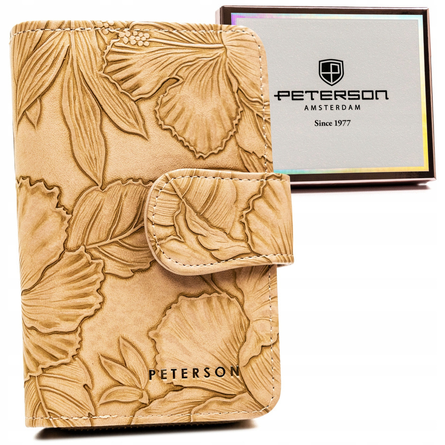  Leatherette wallet RFID PETERSON PTN 009-FL