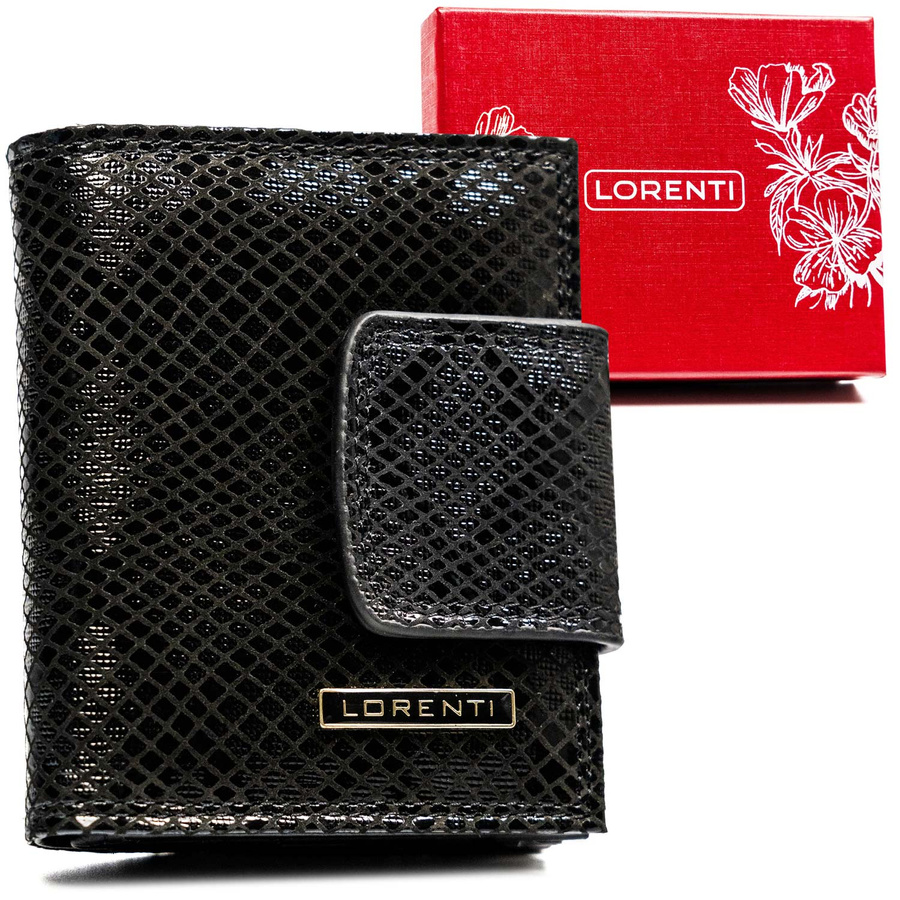 Leather wallet RFID LORENTI 42329-MKR