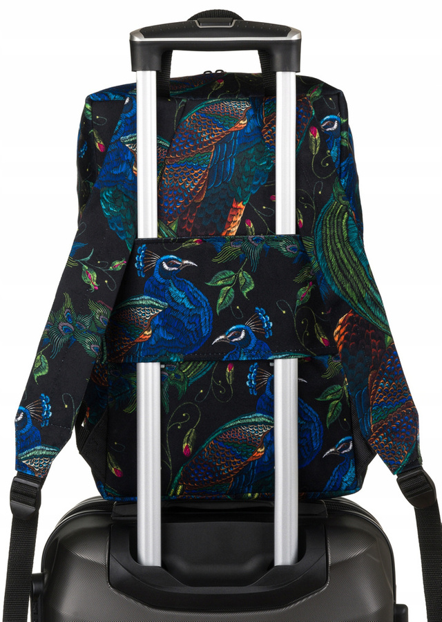 Full printed backpack PETERSON PTN PLEC-03