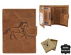 Leather wallet RFID ALWAYS WILD N4L-CHM