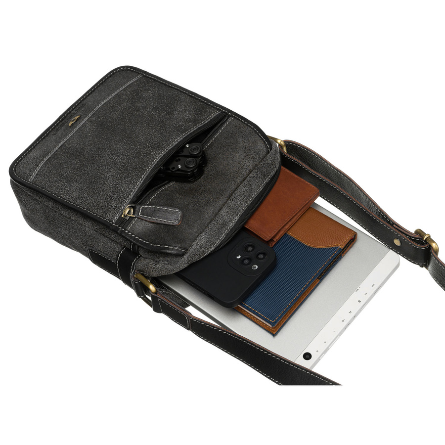 Leather bag PETERSON PTN 663-SCC