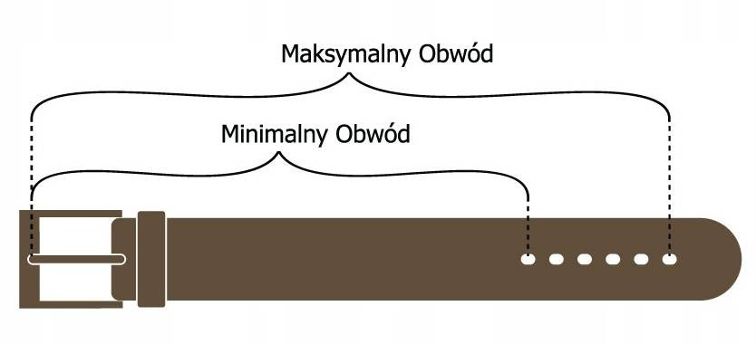 Błyszczący, szeroki pasek męski ze skóry naturalnej