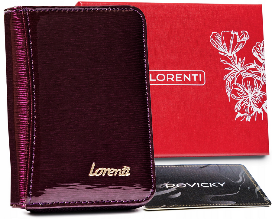 Leather wallet RFID LORENTI 5157-SH