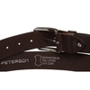 Leather belt PETERSON PTN LTP-TWT