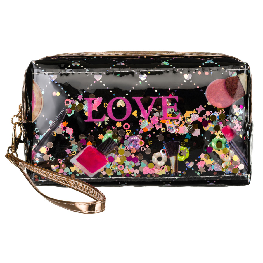 Synthetic make-up bag KOS-33