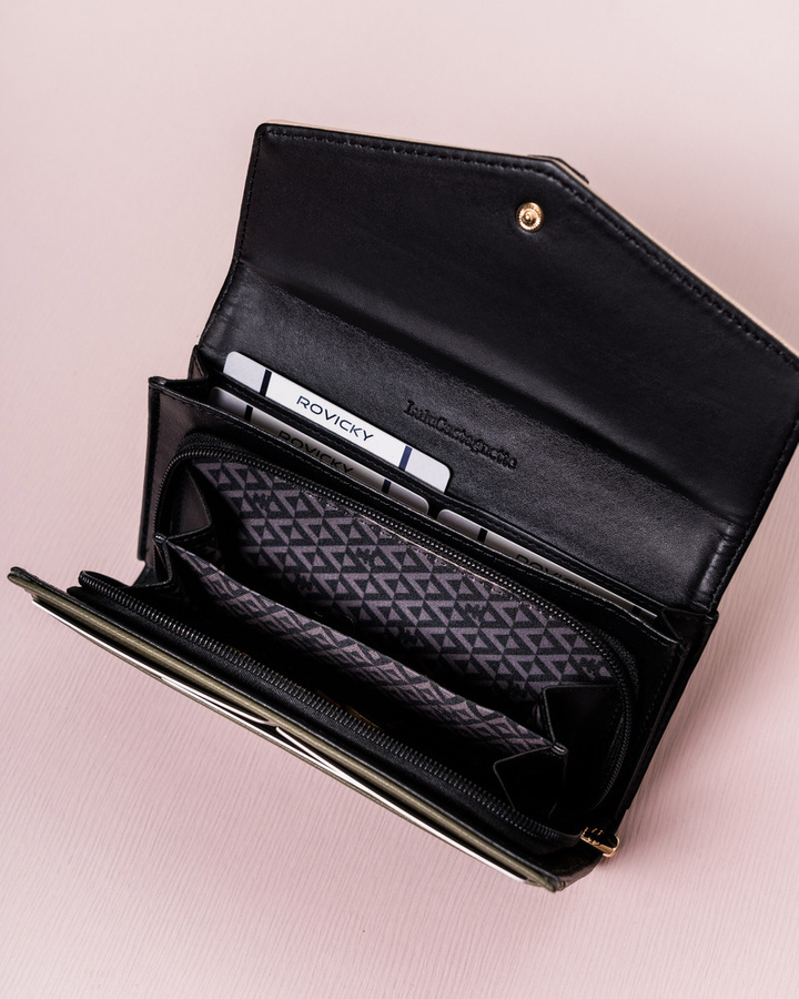 Leatherette long wallet LULUCASTAGNETE IDALINE