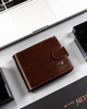 Leather wallet RFID PETERSON PTN 22305L-VT