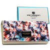 Leather and leatherette wallet RFID PETERSON PTN PX27-PF2