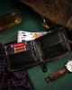 Leather wallet RFID PETERSON PTN 1564-CA