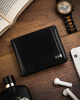 Leather wallet RFID ROVICKY CPR-992-BAR