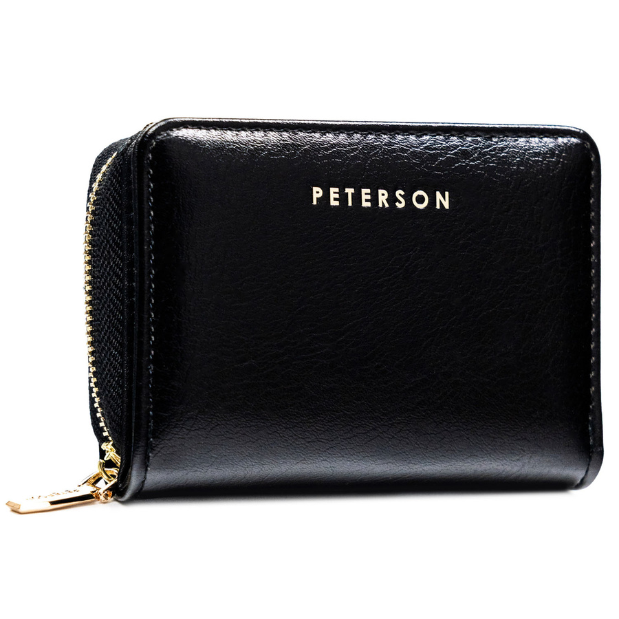 Leatherette wallet RFID PETERSON PTN 010-HF