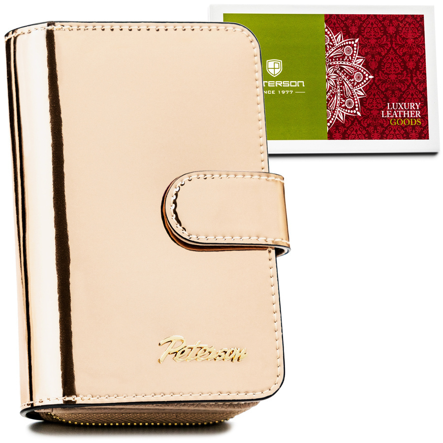 Leather wallet RFID PETERSON PTN 1N-602