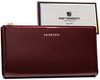 Leatherette wallet RFID PETERSON PTN 004-LAK