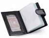 Leather credit card wallet PETERSON PTN BC-103