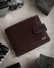 Leather men wallet RFID ROVIKY ROVICKY PC-103L-BAR